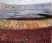 Piet Mondrian Sunset on the sea china oil painting artist